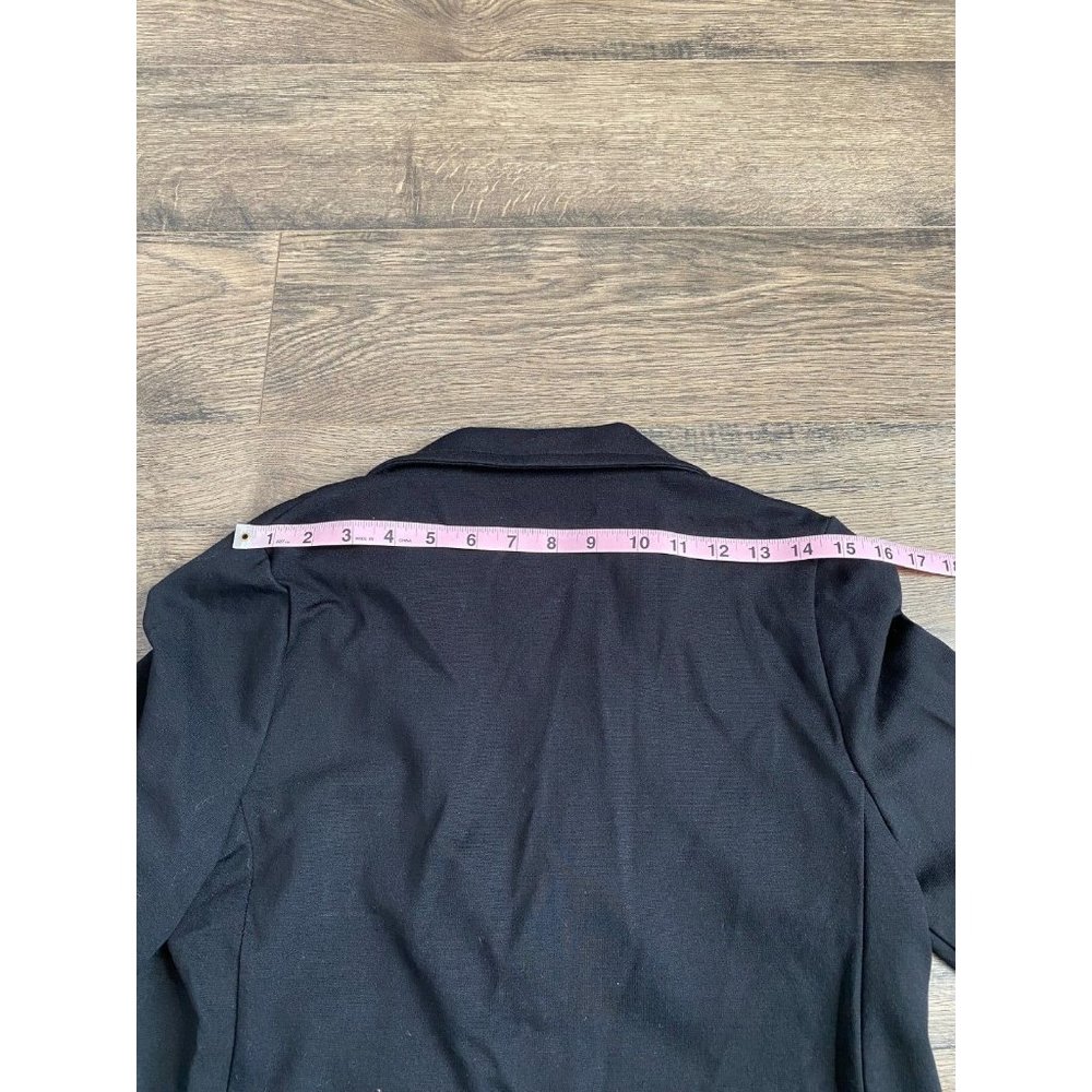 NWT Womens J'ENVIE new york black blazer jacket stretch size 6 - Picture 11 of 11